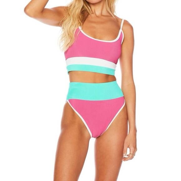 Beach Riot Eva Swim Top Women’s Large NWT - Picture 2 of 5